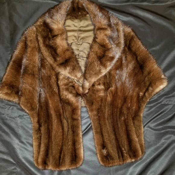 Vintage Mink Fur Stole